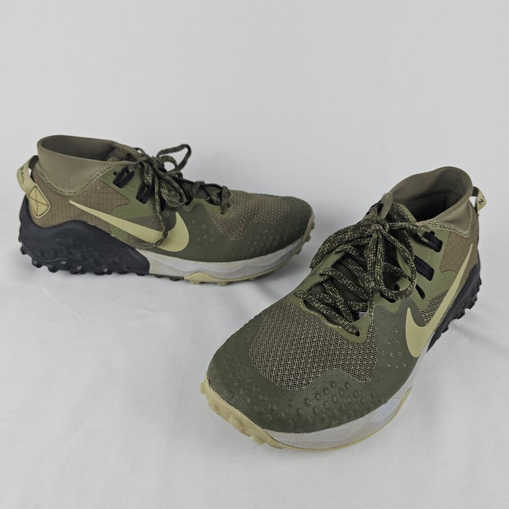Nike Wildhorse 6 Trail Cargo Khaki Olive Green Men BV7106-201 Sz 7 Running Shoes